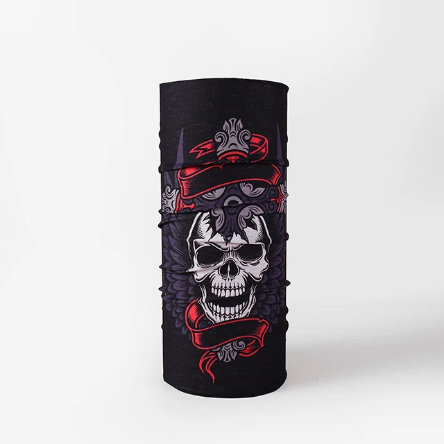 
High Quality Durable Using 3D Digital custom windproof seamless Face Shield Tube Bandana 