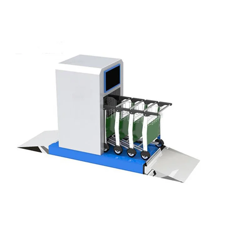 
best price automatic supermarket trolley sterilization machine 