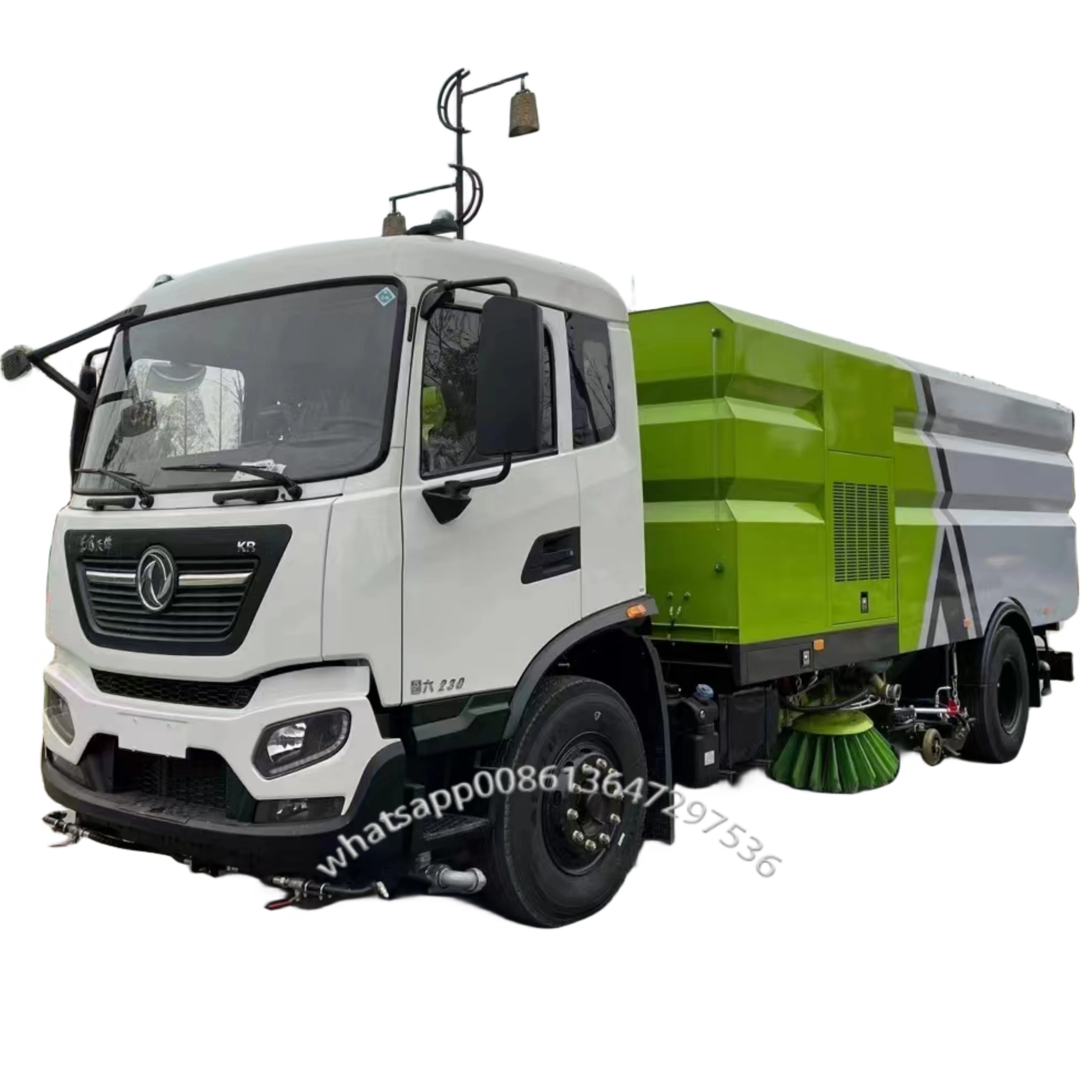 ISUZU 9 ton road washing sweeper truck