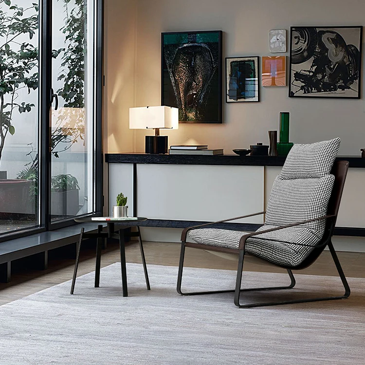 Wholesale customized relax leisure reading french style lounge living room recliner sofa chair