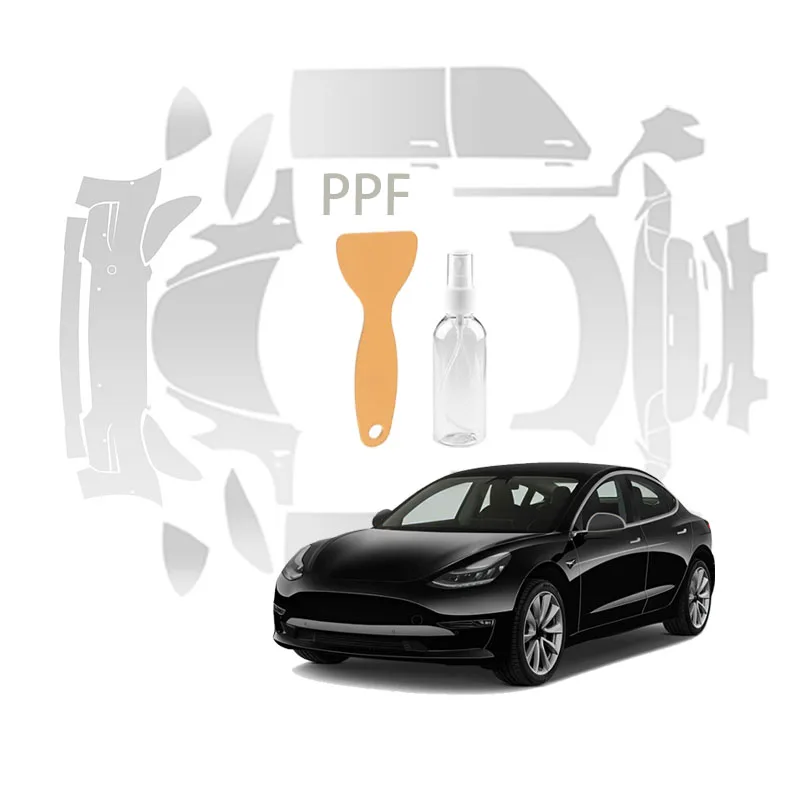 PPF для Tesla Model S 2021-2023 автомобильные аксессуары Прозрачная крышка зеркала заднего вида Защитная краска интерьера