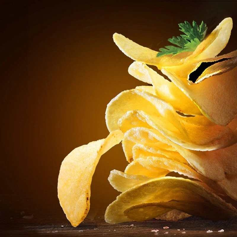 High-Quality Raw Materials Potato Chips Healthy Crispy Bagged Potato Chips