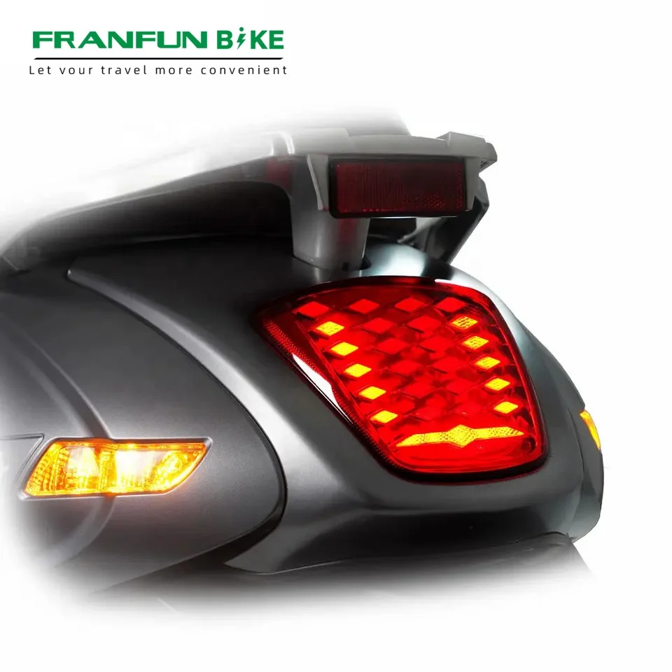 Battery controller display connected by Canbus Communication 90km/h COC fast adults motorcycle electric