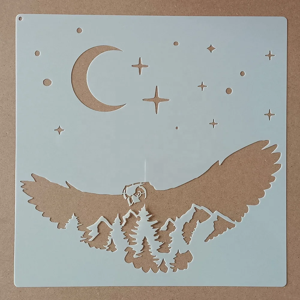 Manufacturer animal wall painting stnecils for painting large pattern wall decor decorating stencils for walls