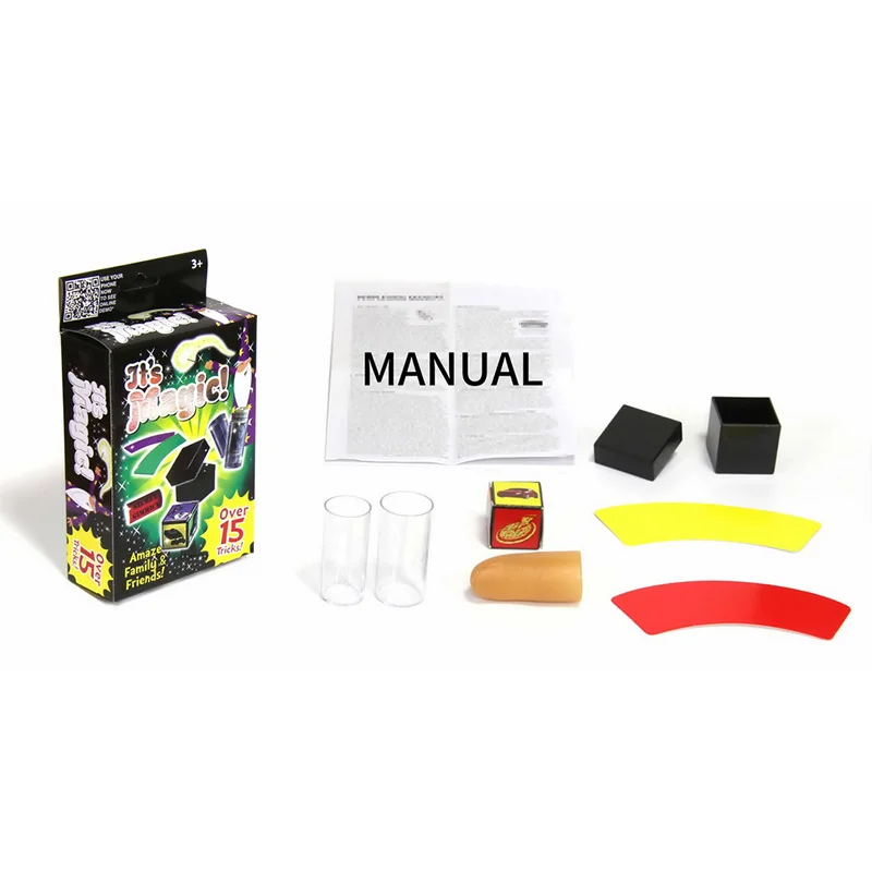 magic trick sets for kids magician pretend play magicwand instruction manual for beginners magic show learn 15 easy tricks props