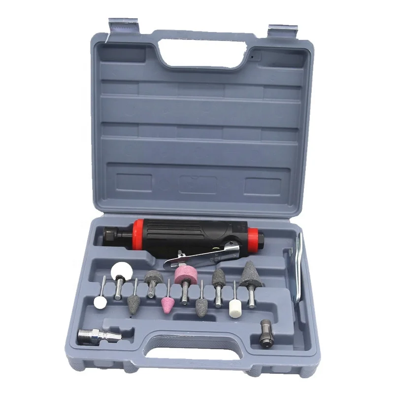 Набор для шлифовки под углом 1/4 дюйма, мини-шлифовальная машина, набор для шлифовки под углом, инструменты для ремонта автомобильных шин, пневматический шлифовальный станок