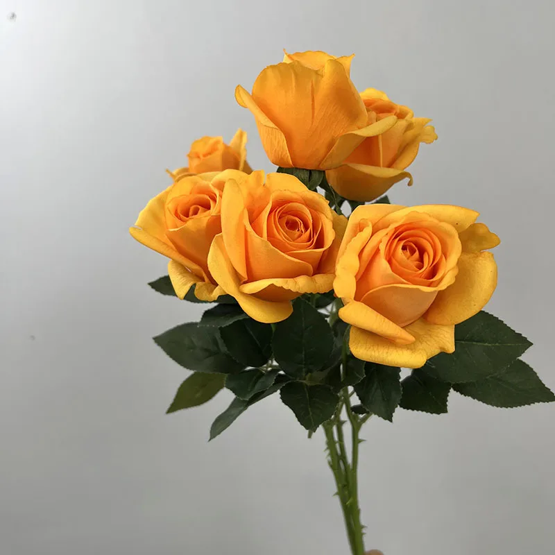 M256 Wholesale Wedding Artificial Rose Real Touch Silk Roses Moisturizer Artificial Real Touch Roses