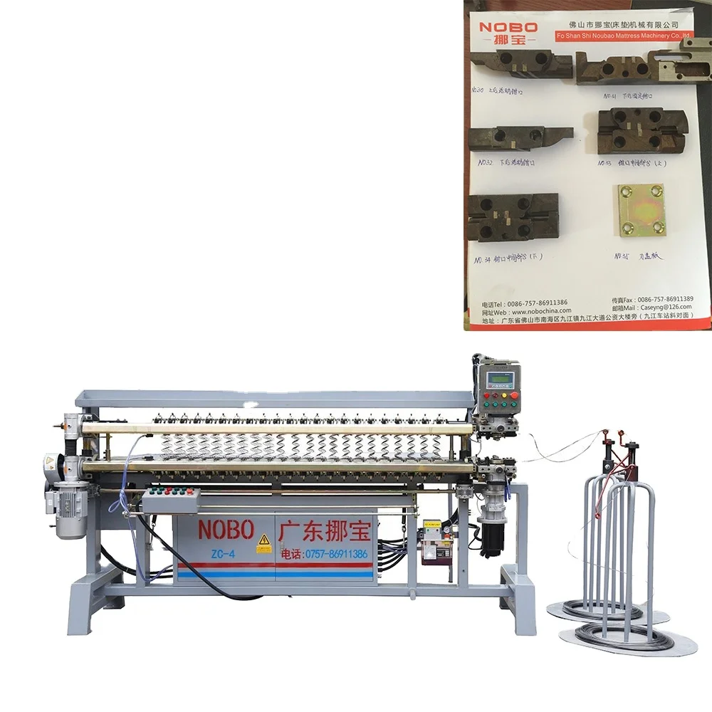 Machine Spare parts Movable and fixed jaws and Knife plate NOBO Spring Assembling