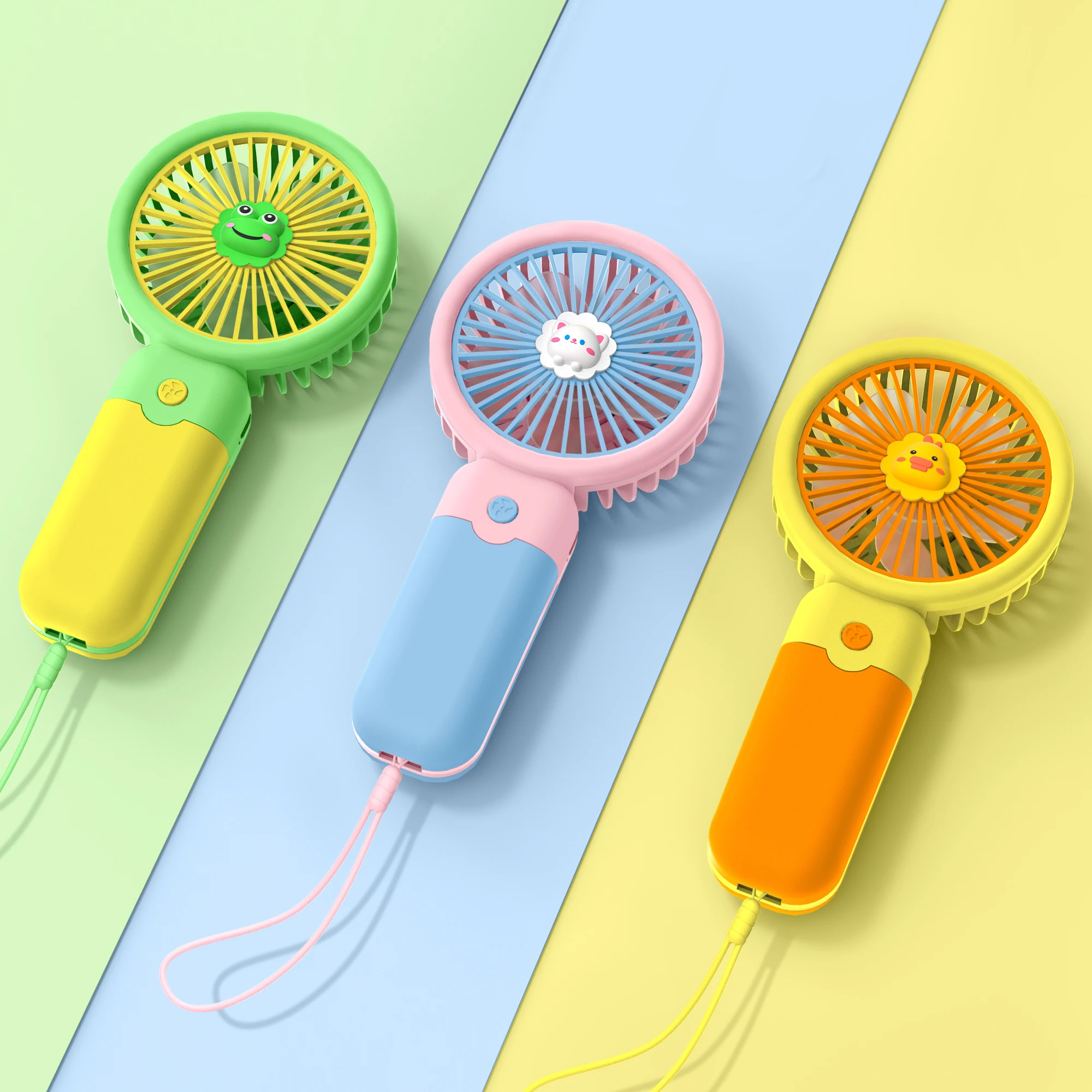 Ventiladores мини-Охлаждающие вентиляторы перезаряжаемый портативный карманный вентилятор мини с батареей