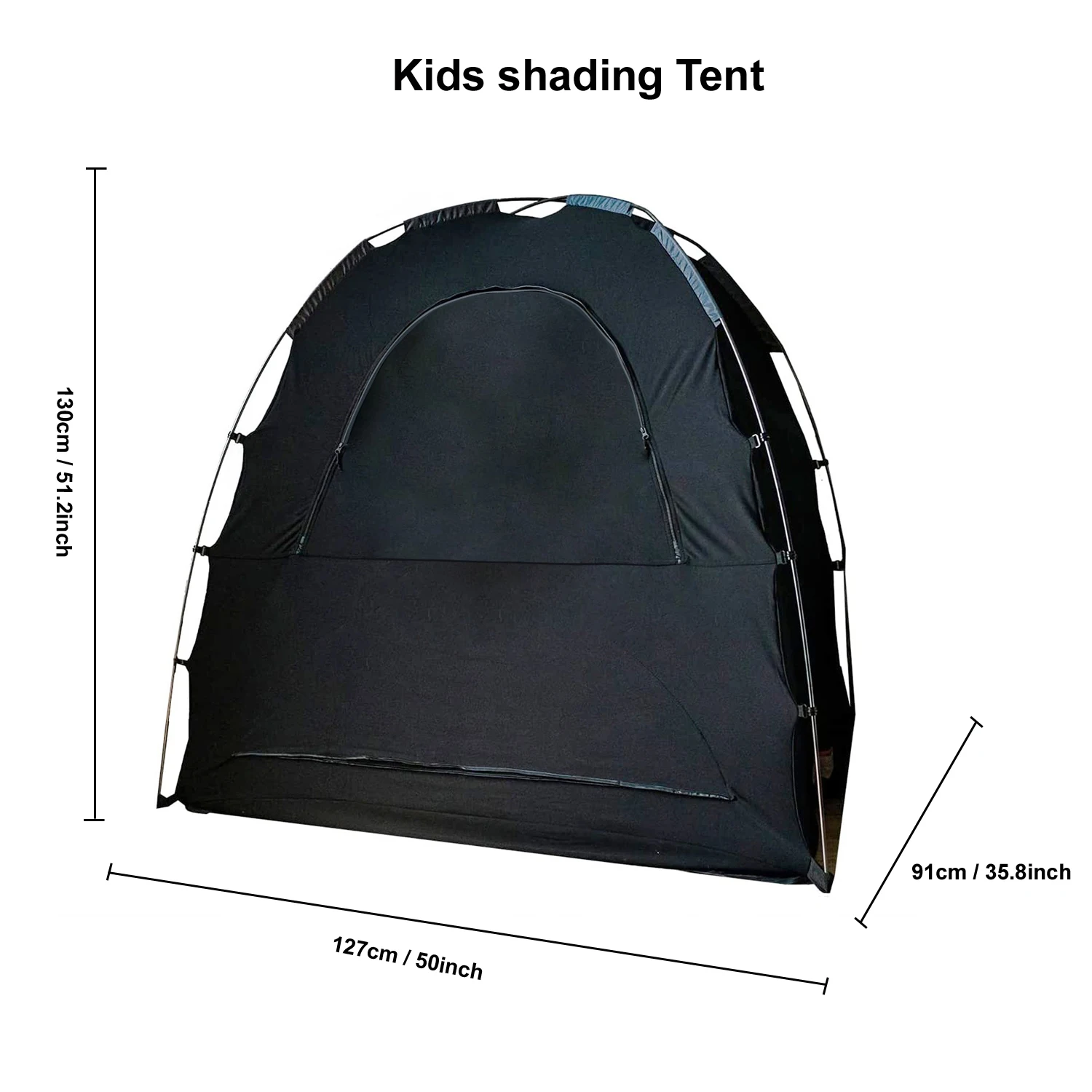 GodsWord Indoor Baby Blackout Sleep Tent Portable Travel Crib Blackout Canopy Baby Sleep Pod Slumber Tent Block Out 90% Light