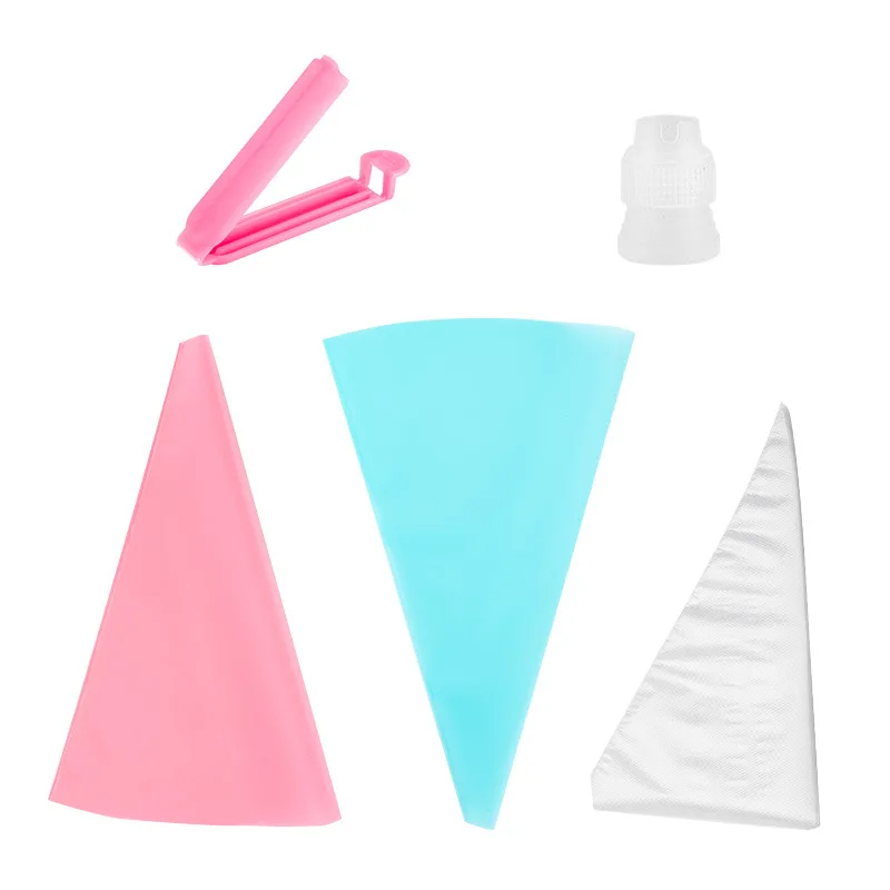 14-piece set baking tools set supplies cake decorating baking pastry tools with stainless steel slotted nozzle