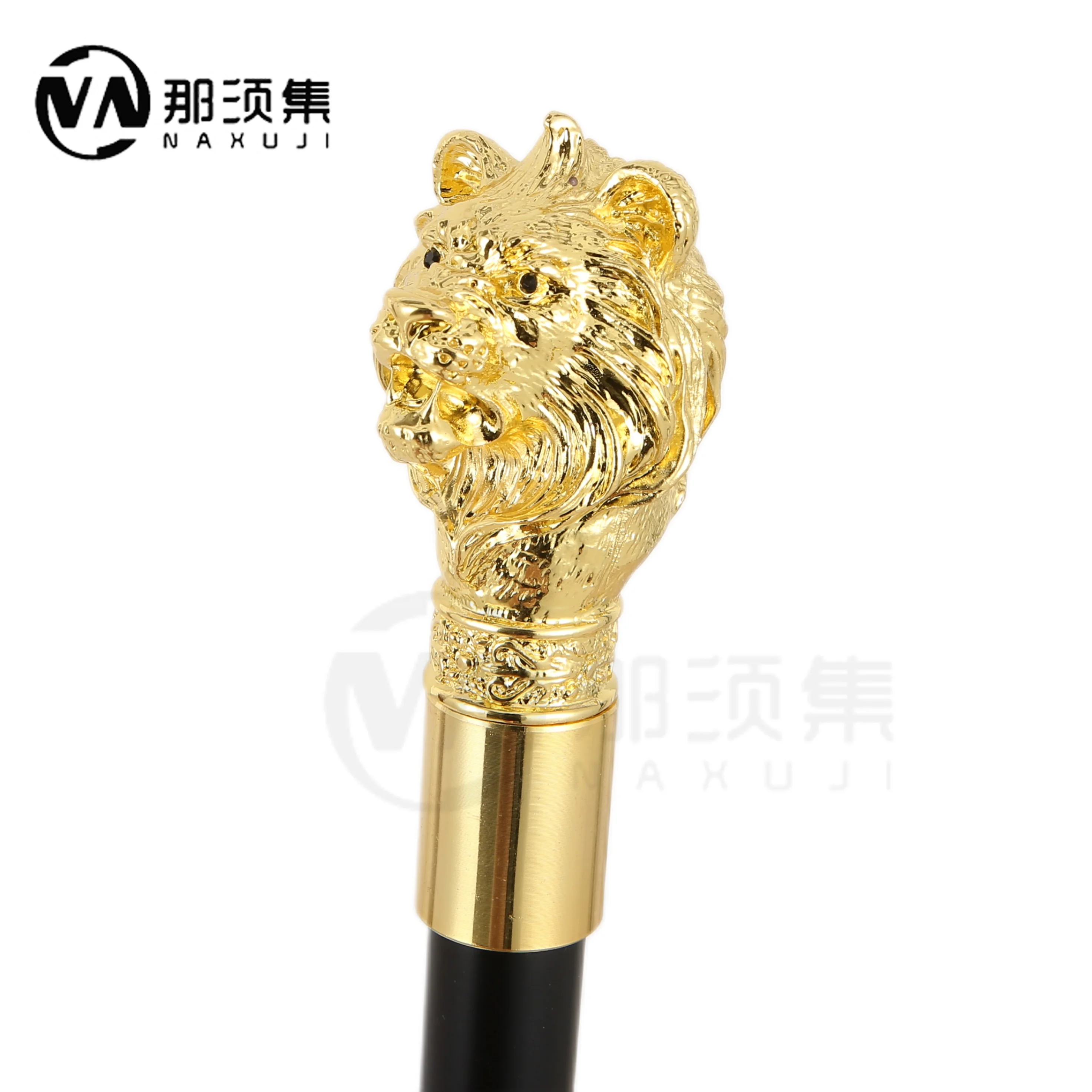 New designDelicate dragon horse head handle model Luxury Walking Sticks Party Fashion Stick Decorative Cospaly Cane Crosier 96cm