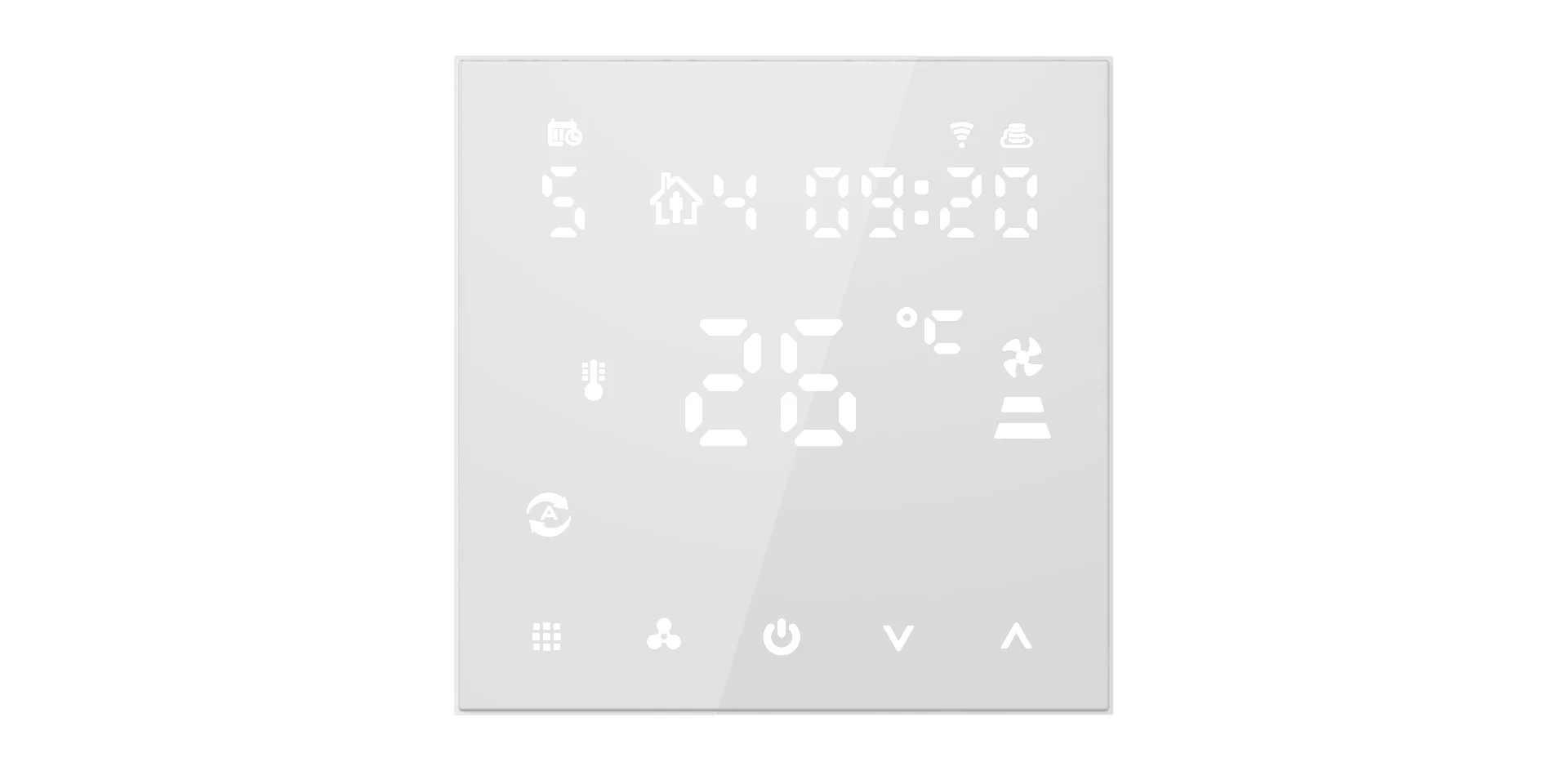 AC FAN COIL UNIT Thermostat Smart WIFI hvac controller thermostat air conditioner cooling heating System