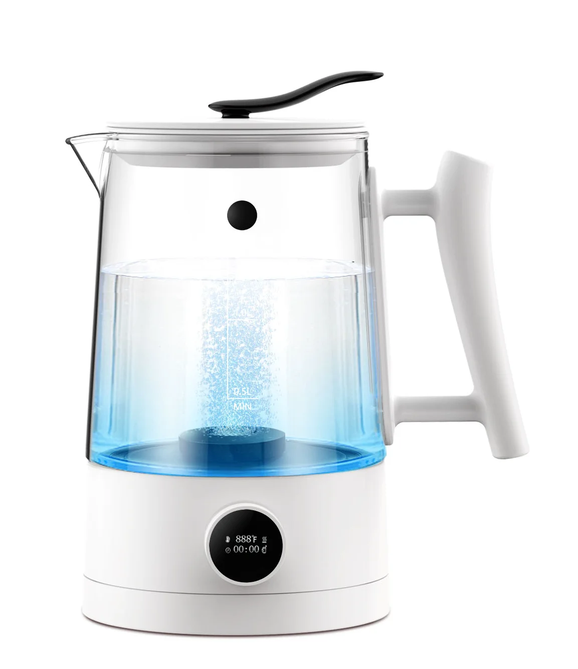 Hot sale Intelligent Spe Pem Hydrogen H2 Water Glass Bottle Machine Maker Pitcher Kettle 1.5L