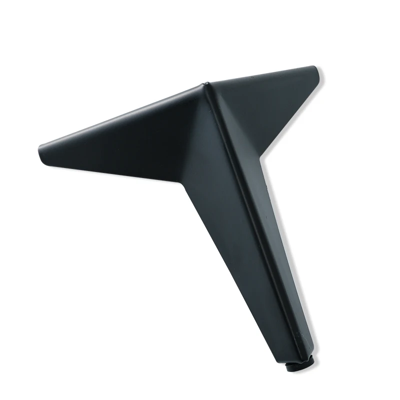 Wholesale Modern Dining Furniture Y Shape Metal Hardware Sofa Leg Metal Leg 13cm Iron Chrome Sofa Legs