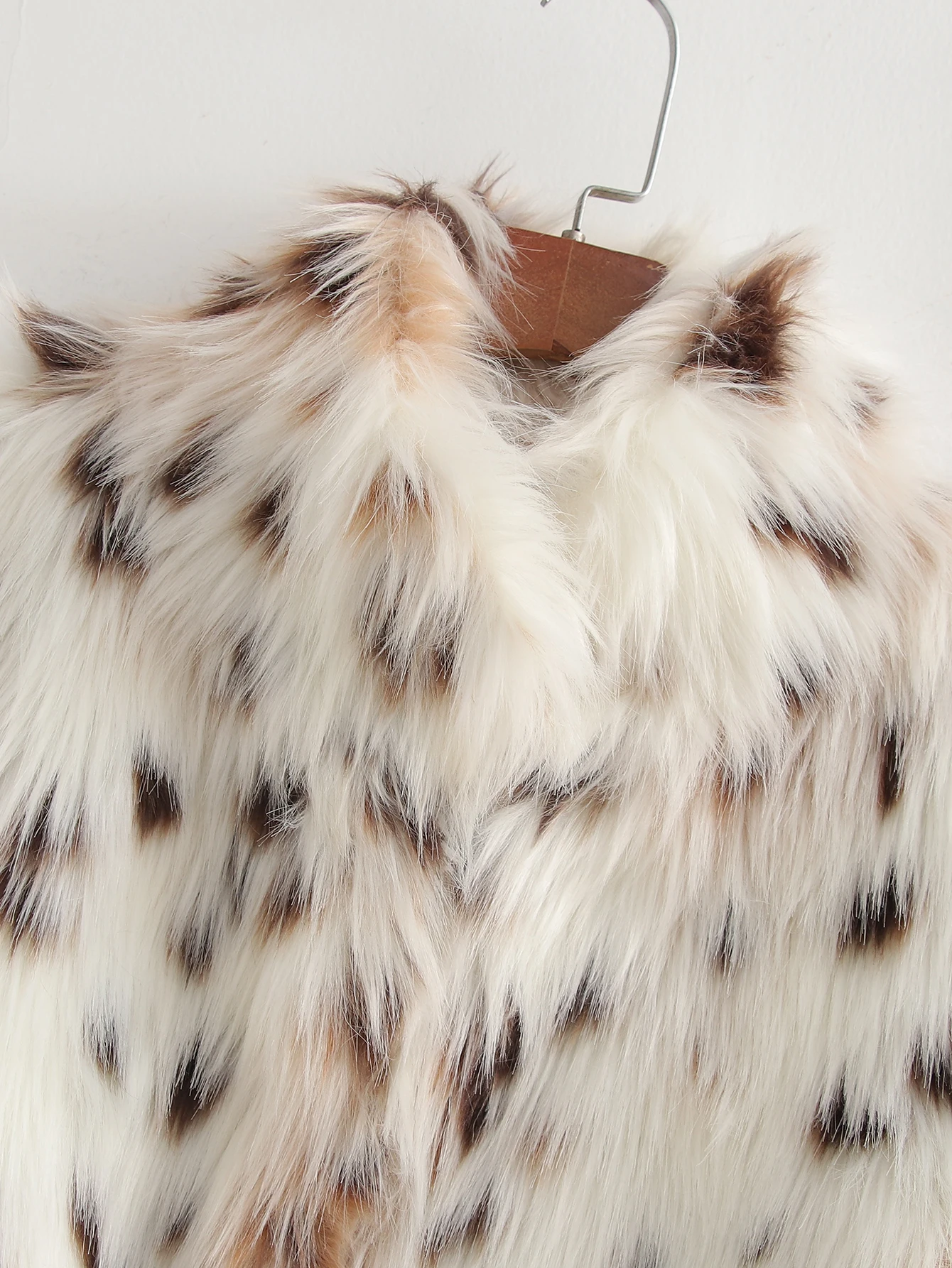 Animal pattern long sleeve multi color casual fashion feather jacket for women