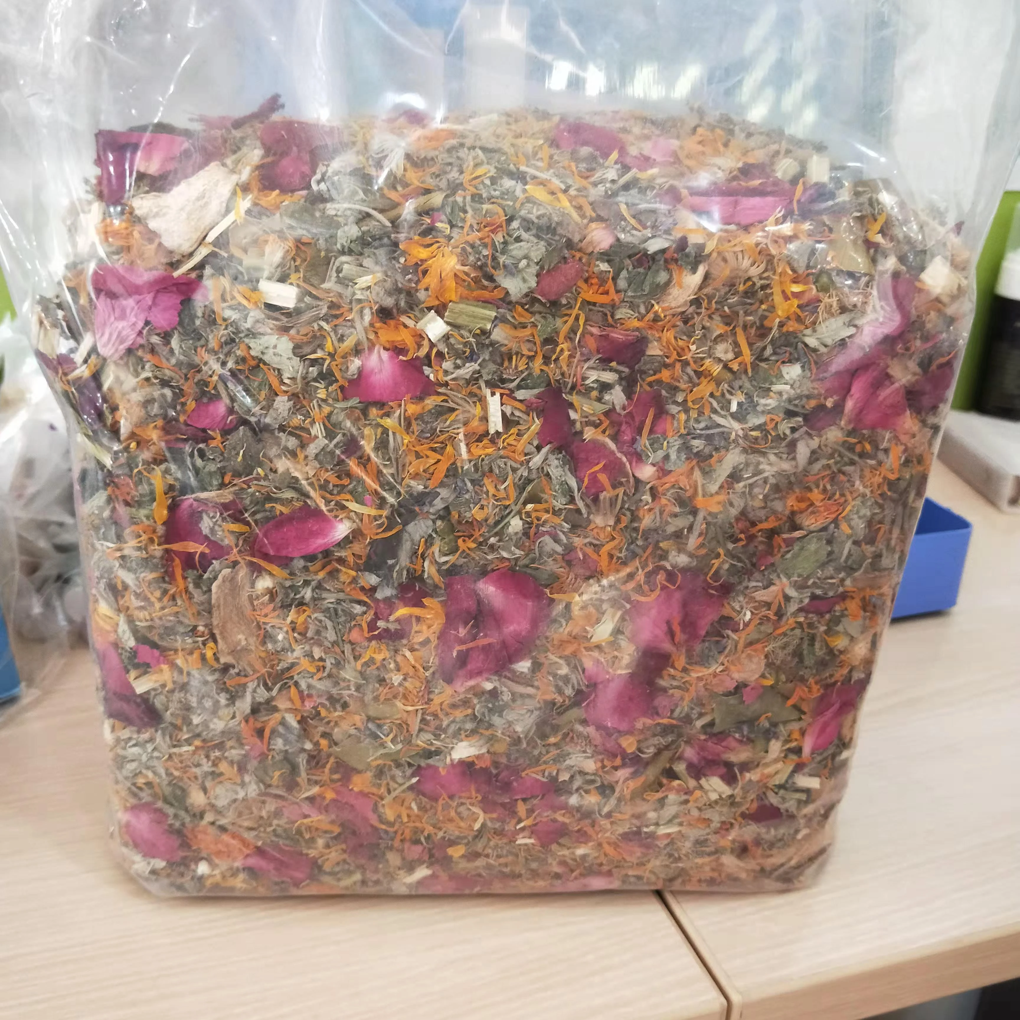 100% Pure Organic 1kg/5kg rose private label natural yoni steam herbs bulk