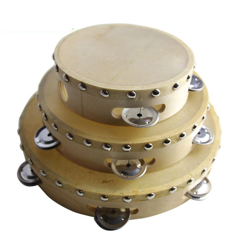 wooden framel  tambourine, hand drum, toy musical instruments, percussions
