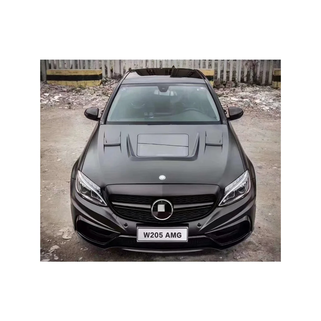 High Quality Lmp Hood for Mercedes BENZ c Class W205 2015-2018 Car Bonnet