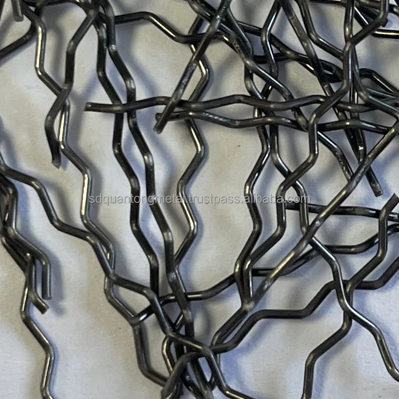 Factory Corrugated Stainless Steel Fiber For Concrete Reinforcement