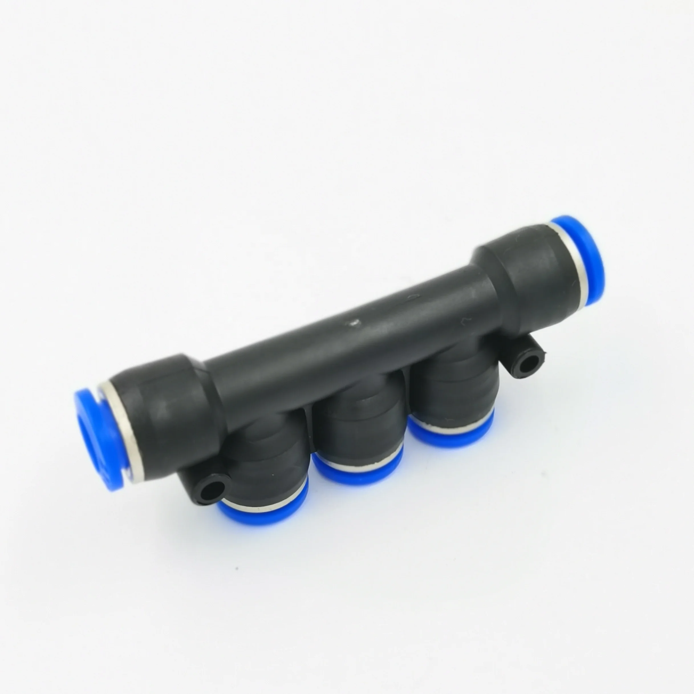 Branch Connection Fittings blue five tube connector pneumatic fitting PK12