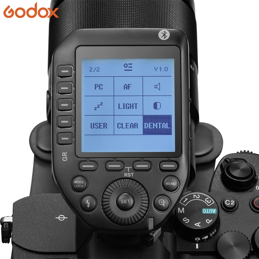 Godox Macro Flash Trigger XPROIIS+ for MF12-DK1 Macro Mini Flash Speedlite built-in X System TTL Flash camera support Diffuser