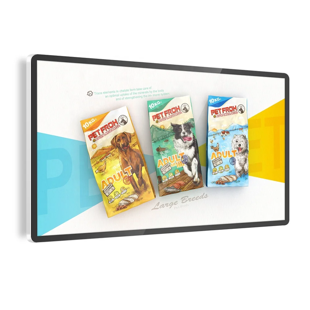 10 13.3 inch advertising display wifi kiosk small android touchscreen monitor