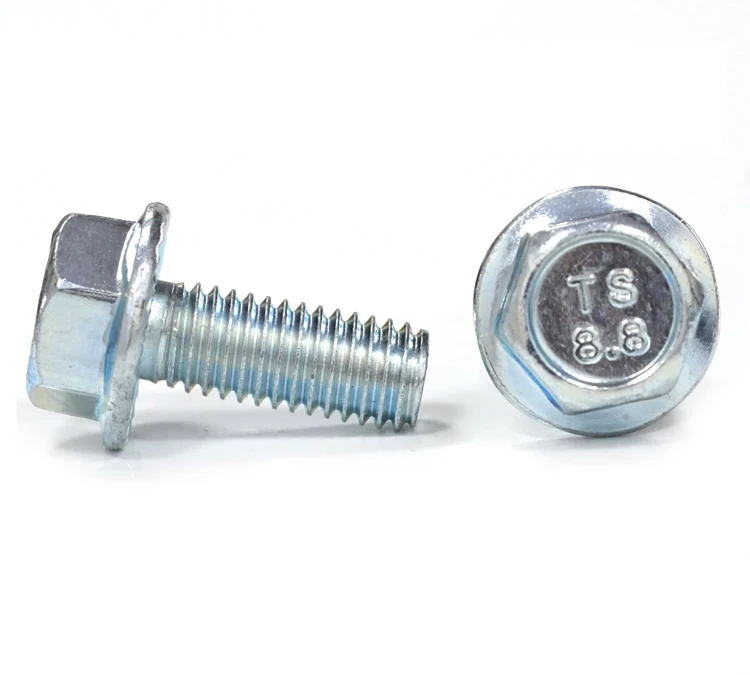 DIN6921 Standard Hex Flange Bolt, M8x20