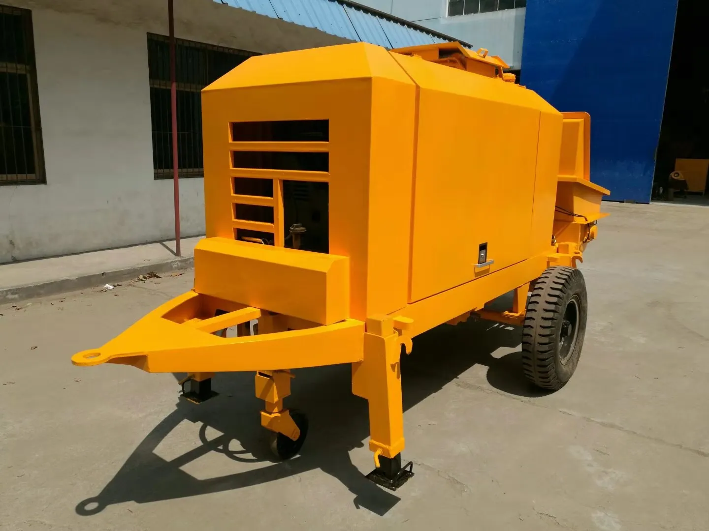 High Pressure Concrete Pump Cement Grouting Machine Power Building Liquid Weight Material Type