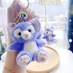 Mini Linabell Backpack Keychain 3D Design Cartoon Doll Stuffed Toys Fox Animal Plush Toy