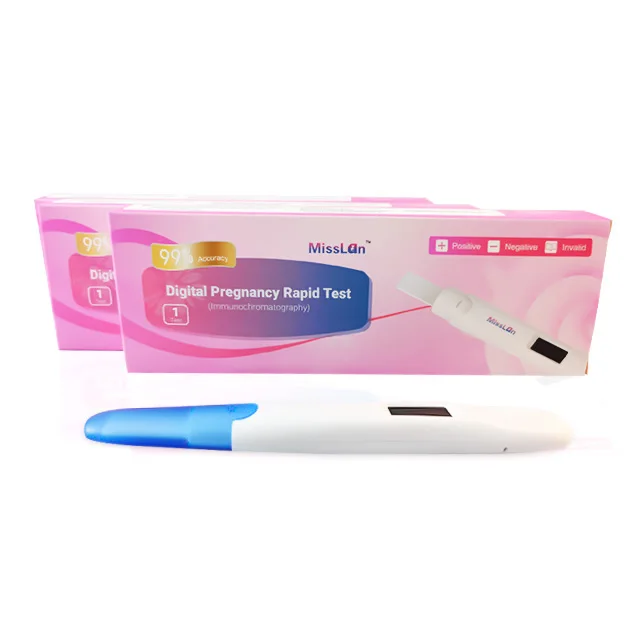 Flushable pregnancy test cassette for pregnancy test strip urine
