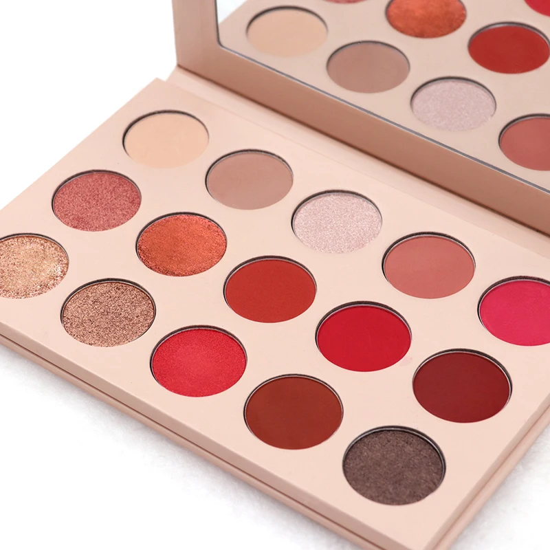 New fashion colorful cosmetics makeup custom pans high pigment private label neon eyeshadow for your selection