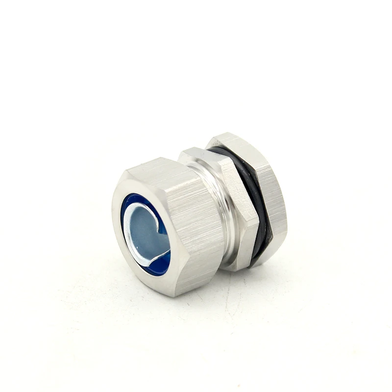 NPT 1/2' Liquid Tight Conduits Fittings Size Pipe Electrical Stainless Steel Hose Connector SS304 SS316 Manufacturer Price