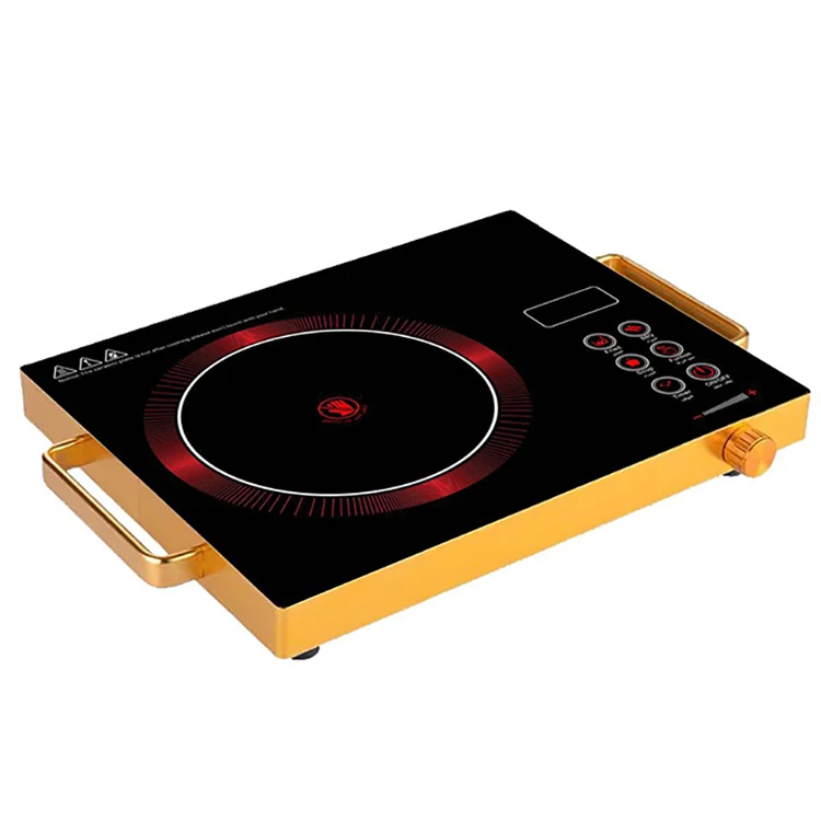 Manufacturing new design portable Electric Stove  2 burner components Ceramic Cooker Touch Control Infrared Induction Cooker
