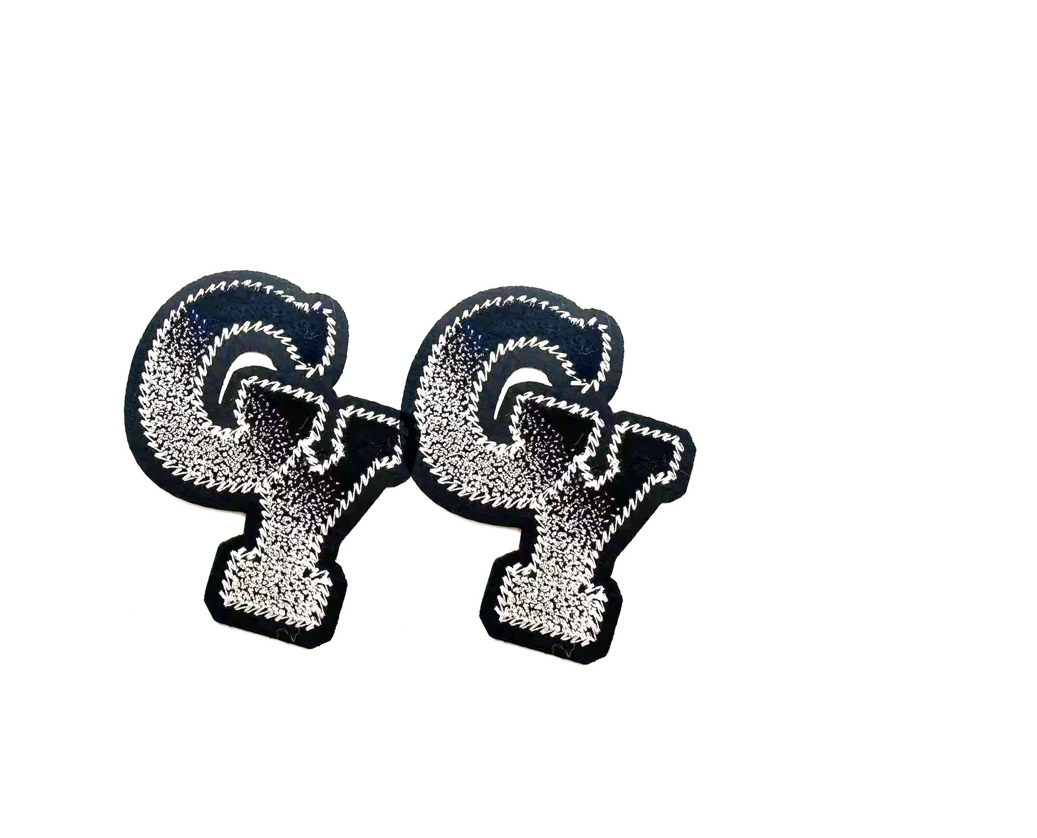 Custom Heat Press 3D Puff LOGO Badges Embroidered Patch Sew On Iron On Clothing Patches Custom Embroidery Patch