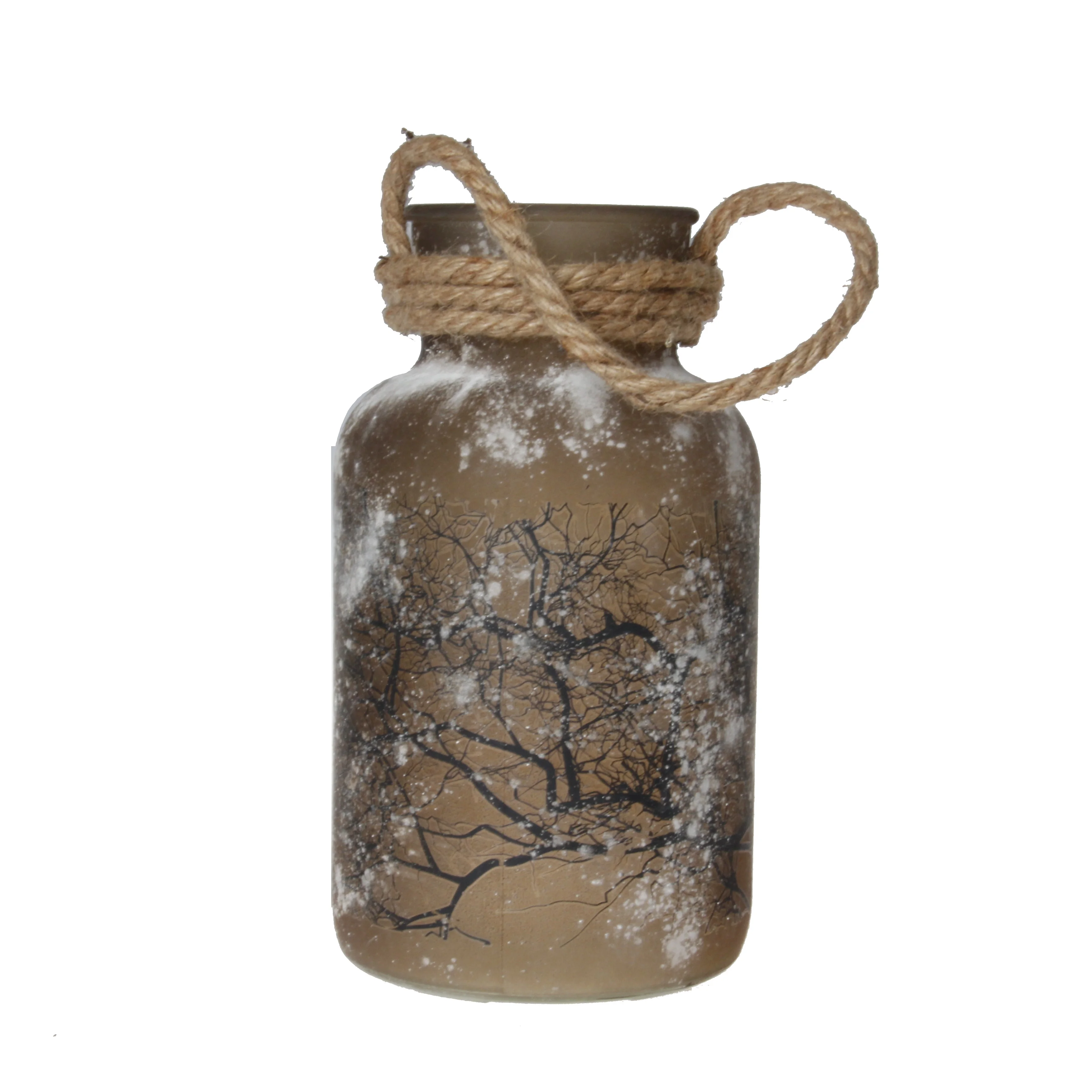 Wholesale Custom Christmas Style Vases For Home Decor Glass Flower Vase Hand Blown Glass Vase