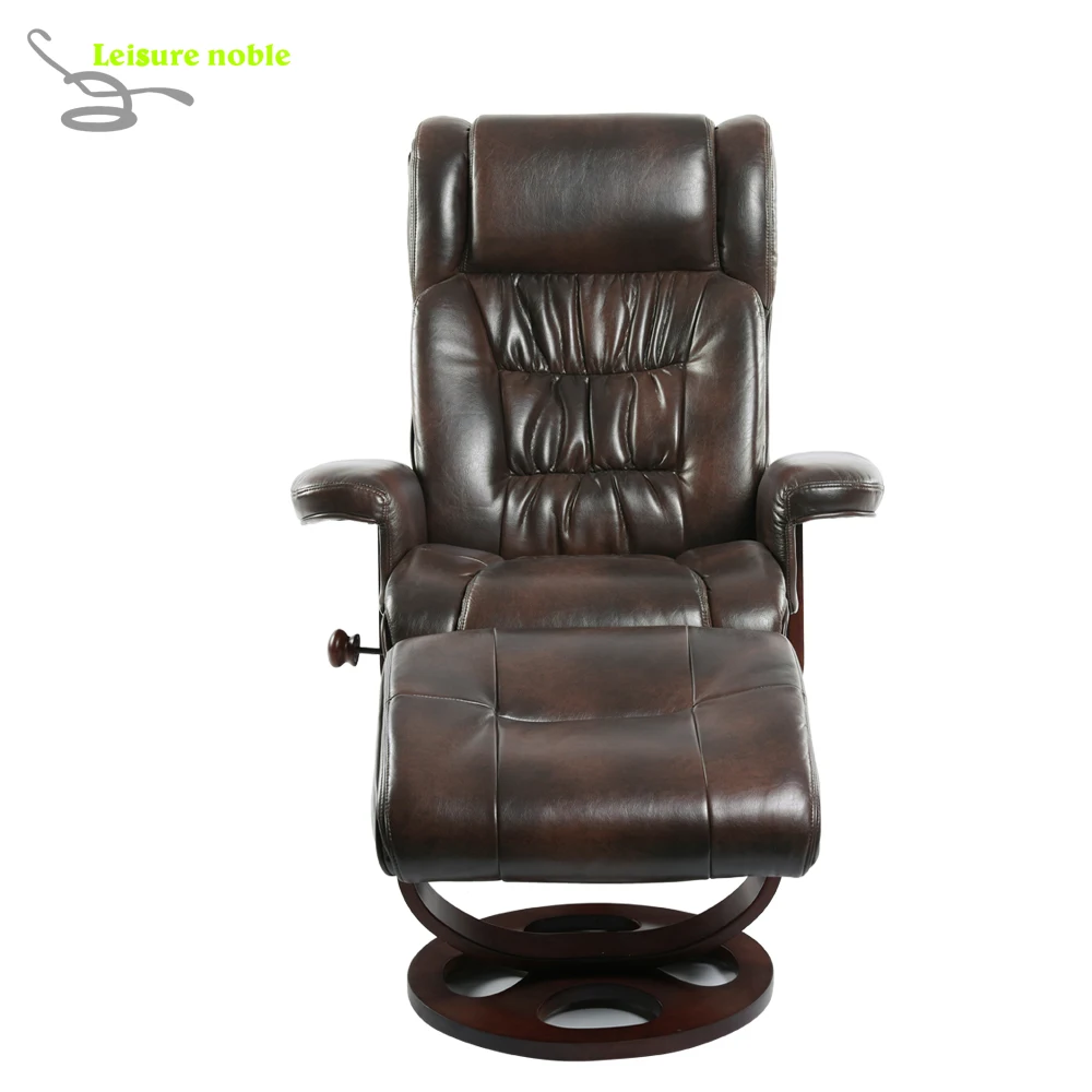 Ручной поворотный RV кресло с Османской