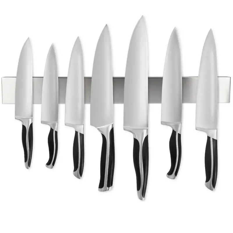 16 Inch Stainless Steel Magnetic Knife Holder for Kitchen Wall