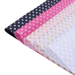 Wholesale 20 Sheets Pack Dot Point Printing Cute Stock 50 *66cm Clothes Shoes Flower Packing Tissue Paper