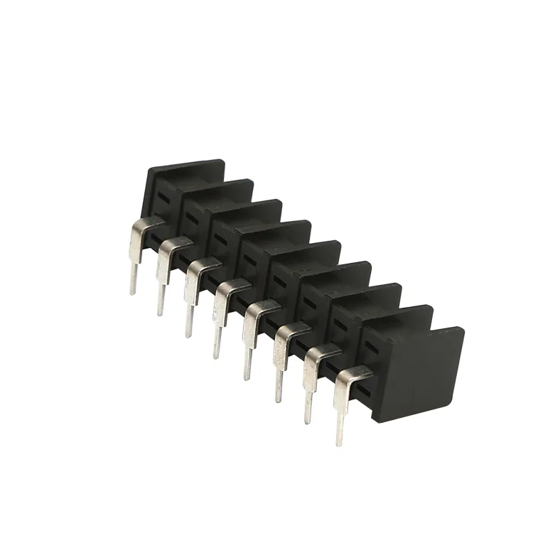 ZB25R pitch 7.62mm for  led power supply 2 -12 pieces pole right angle PCB barrier terminal block