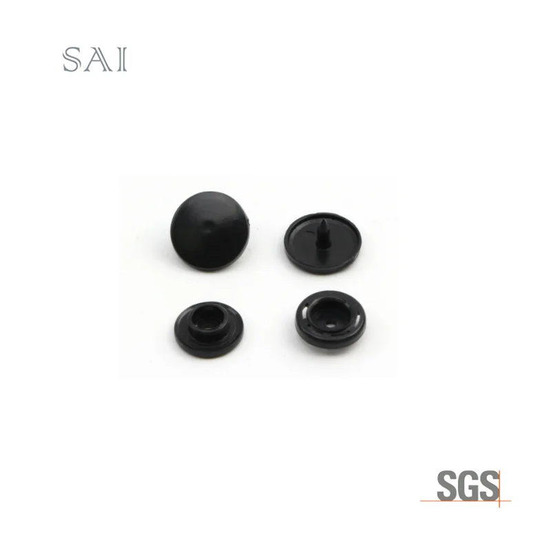 New Style Colorful Inventory Plastic Snap Button