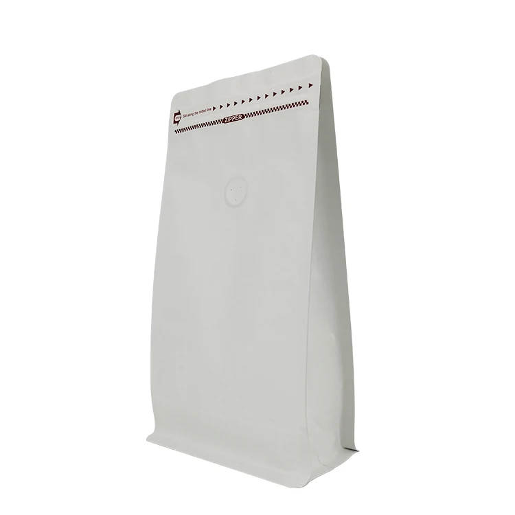 OEM Customized Printed Stand Up Pouch Brown Paper Bags For Food Heat Seal