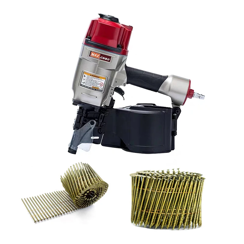 Good price CN55 CN70 CN80 CN90 CN100 pneumatic coil nailer for wooden