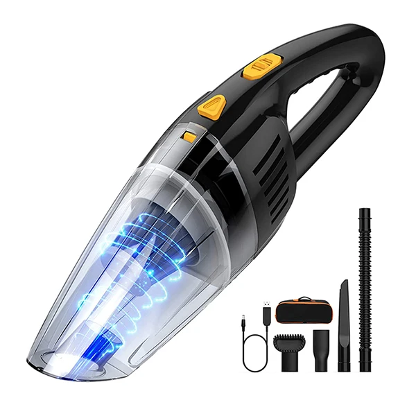 2021 120 Вт беспроводной автомобильный легкий портативный пылесос с высоким всасыванием, автомобильный беспроводной автомобильный пылесос