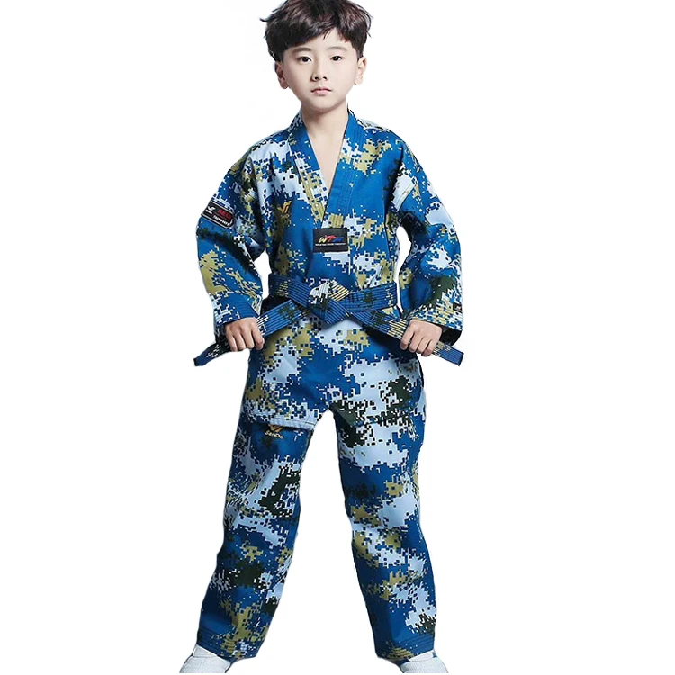 Custom Made Summer Camp Camouflage Dobok for Taekwondo Practice