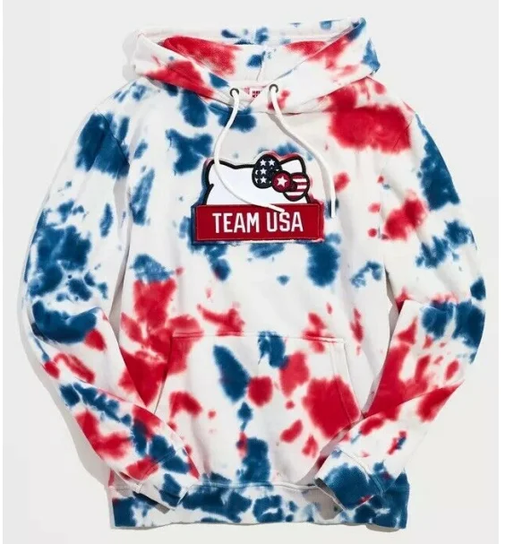 Красочные толстовки на заказ от бренда tie dye, популярная в США и Европе одежда treet, толстовки в стиле хип-хоп