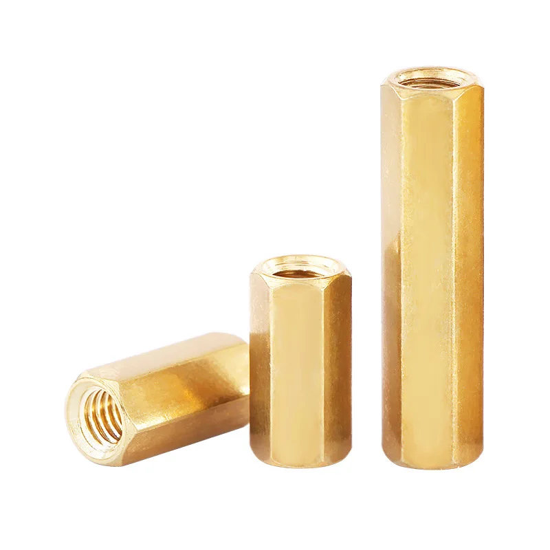 M3 length 3-25mm Hex Brass Female to Female Thread Standoff Board Rack Stud Hexagon Threaded PCB Motherboard Spacer