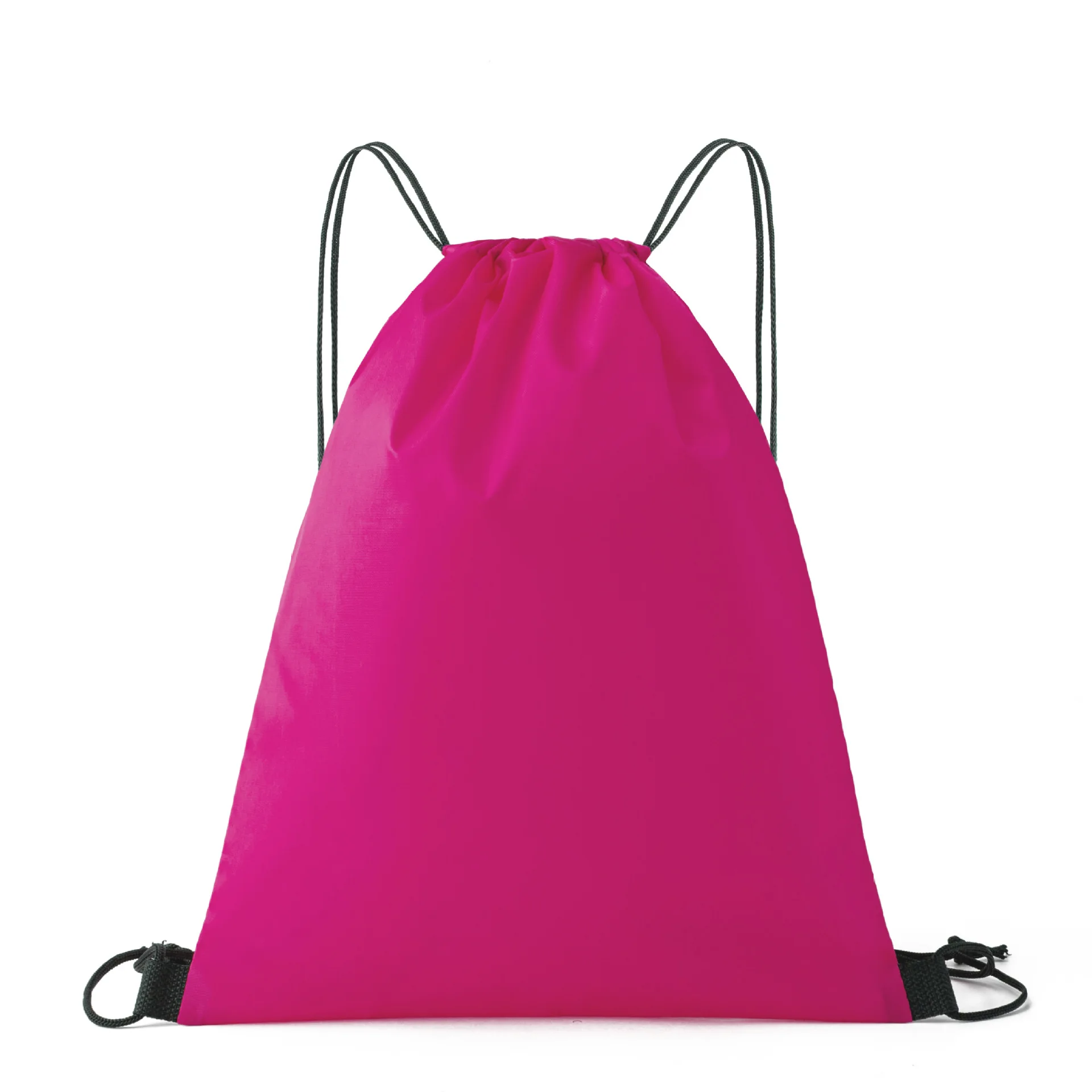 Professional draw string sack pack with logo designer drawstring bags custom string backpack