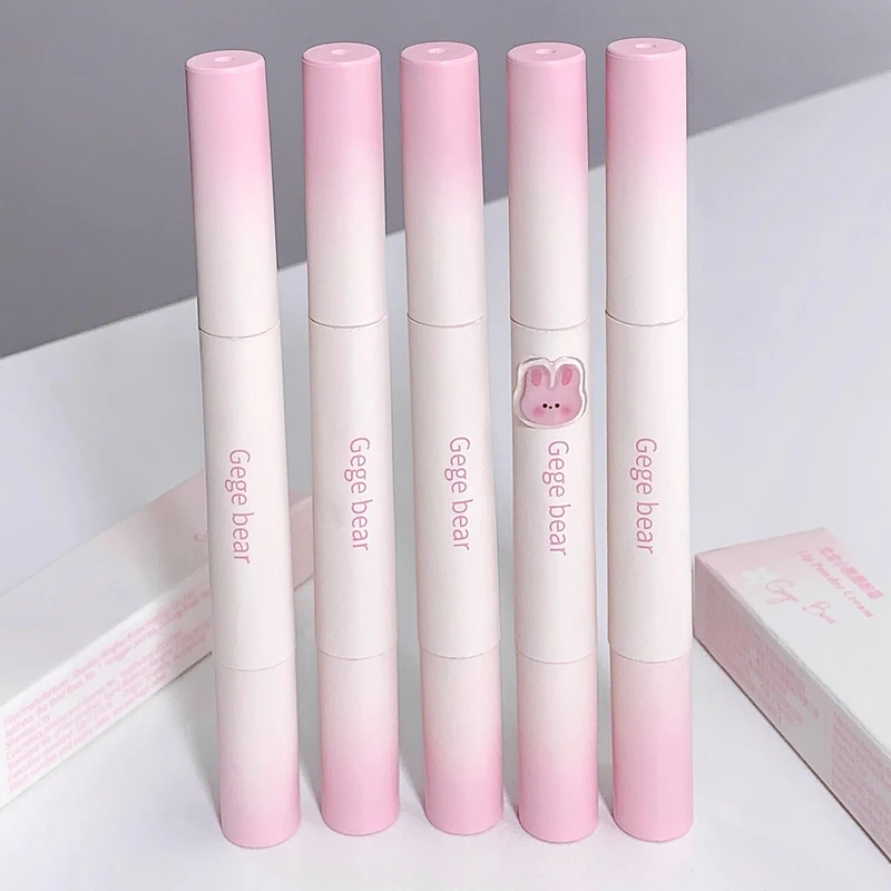 Gege bear Hot selling Top Wholesale cosmetics OEM Precise Lips Cosmetic Matte Lipstick with Soft Sponge Head