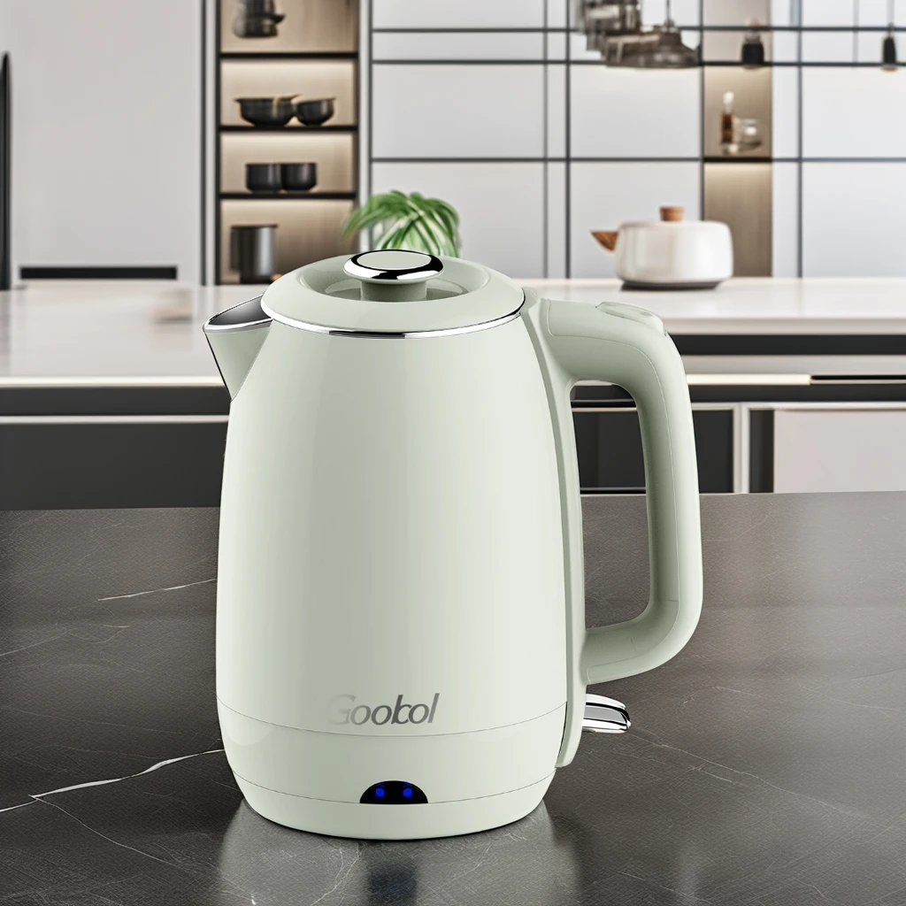 2.3L Electric Kettle Wholesale Double Wall Food Grade #201 Water Jug Stainless Steel